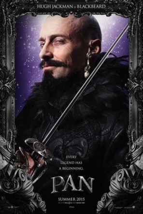 Hugh Jackman as Blackbeard in Pan (2015)